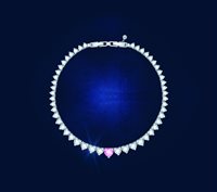 Collana Chiara Ferragni Donna DIAMOND HEART in Lega metallica Zirconia J19AUV02 - J19AUV02